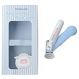 Bocas 乳児用安全爪切り (ブルー)