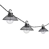 パラダイスgl29829bkアウトドア10-light LED 10.5-foot文字列ライト、120 V、6ルーメン、2ワット
