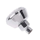 Zhhlinyuan 良質 Control Color Changing LED Shower Head Romantic Rainfall Shower Head シャワーヘッドSDH1-A2