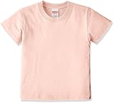 [ユナイテッドアスレ] 5.6オンス ハイクオリティー Tシャツ 500102 [キッズ] 574 アプリコット 90