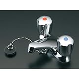 TOTO 洗面蛇口 TL306R4GUR ゴム栓 2ハンドル混合栓 スパウト85mm 一般地・寒冷地