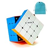 Kancharo 奇芝 MP 4x4 ステッカーレス 【ポーチ付き/正規品】磁石搭載 スピードキューブ 競技用 (MP 4x4 stickerless)