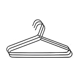 DRAW A LINE(ドローアライン) ハンガー 3個 ブラック サイズ:幅38.5×奥行0.5×高さ21cm DRAW A LINE(ドローアライン) D-CH-BK