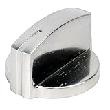 uxcell ガスストーブノブ ガスこんろ オーブンスイッチ 点火ツマミ コントロールノブ　5個入 8x7x20mm直径