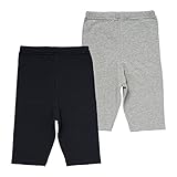 西松屋 [EFD] ベビー2枚組5分丈ぴったりスパッツ（無地） 【80cm・90cm・95cm】　90