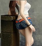 HiPlay 1/6 女性 フィギュア ドール 用 ショート 服 衣装 TBLeagueボディに対応 CM153(CF-002B)