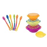Sassy On-the-Go Snack Bowl and Spoon Set, Bowl Set by Sassy