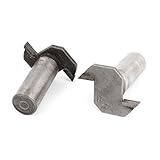 木工1/2" ×5/32" T型スロットアンダーカットルータービットカッター2個