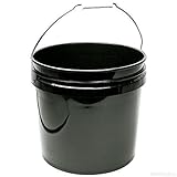 Hydrofarm Bucket, 3-Gallon, Black [並行輸入品]