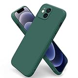 YGTBSR iPhone12 ケース バンパー (6.1インチ専用) 衝撃吸収 レンズ保護 傷つけ防止 黄ばみ防止 カバー ストラップホール付き ワイヤレス充電対応 アイフォン 12用 カバー 6.1 インチ iPhone 12 ケース (シアン)