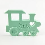 歯がため シリコン　列車 歯固めおもちゃ ソフト 握りやすい　リング　ママ授乳ジュエリー　アクセサリー[BPAフリー][FDA認可済]安全 無味　シント