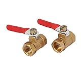 uxcell　機械弁　モメンタリ　パイプねじ径5mm　S3PP-M5　3ウェイ　2ポジション