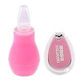 GRALARA 人間工学　ネイル　クリッパー　クリアー　バルブ　鼻クリーナー　鼻吸引器