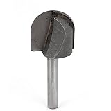 uxcell ラウンドノーズルータービット 金属 金属建築 木工用 ストレートシャンク ハンドツール