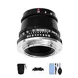 TTArtisan 銘匠光学 35mm F1.4 ASP-C 大口径手動固定焦点 L マウントレンズ ライカ T、TL、TL2、CL, シグマ FP 対応【2年保証付】,ブラック