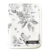 STYLE Decor 母子手帳ケース 女の子 マルチケース 人気 ファスナー かわいい 二人用 ライラック モノクローム W0105100
