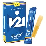 バンドーレン Vandoren E♭クラリネットリード V21硬さ : 2-1/2 (10枚入り)