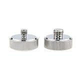 CAMVATE 1/4"メス変換3/8"オス＆3/8" メス変換1/4"オス 三脚ネジアダプター DSLRカメラ三脚、一脚ヘッド用