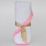 Little Ashkim Newborn Bamboo Rayon Hooded Turkish Towel - Pink by Little Ashkim