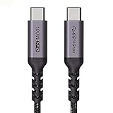 USB C Type C ケーブル (Gen2) 100W/5A急速充電 USB3.1 PD3.0対応 4K / 60Hz 映像出力 1m e-Marker内蔵