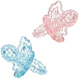 Razbaby RaZberry Teether - Light Pink/Light Blue 2-Pack by Razbaby [並行輸入品]