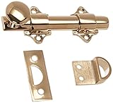 Deltana DDB425CR003 HD Solid Brass 4-Inch Dutch Door Bolt [並行輸入品]