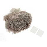 uxcell マイカ絶縁体　パートマイカ絶縁シート　24mmx27cmx0.12mm　シリコーン樹脂　300個入り