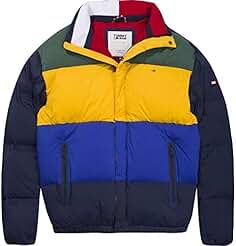 tommy hilfiger yellow puffer