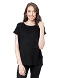 RIPE maternity キャップスリーブデルタマタニティトップ サイズS ブラック K834