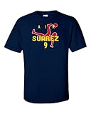 Luis Suarez FCバルセロナ" Air Suarez " Tシャツ ブラック