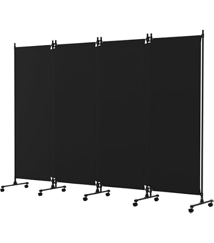 Amazon｜HIDODO パーテーション 4連タイプ間仕切り 高さ178cm 幅223cm