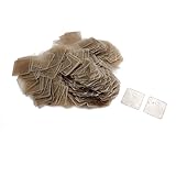 uxcell マイカ絶縁体　パートマイカ絶縁シート　ミニ スペアパーツ 24mmx24mmx0.12mm 絶縁シート 500個入り