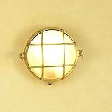 照明器具 屋外 LED 門柱灯 防雨型 BH2028B FR LE くもりガラス 真鍮