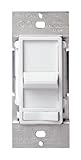Leviton 300 W SureSlideプリセットelectro-mechanical電子低電圧Slide Dimmer 6615-P0W 1
