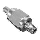 ILS - SCBA Firefighting Screwed Joint SS-CGA 347 1/4 Inch Wrench Tight Nut with 3 Inches Plug