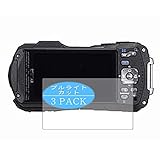 3枚 VacFun ブルーライトカット フィルム ， RICOH ペンタックス PENTAX Optio WG-2 向けの ブルーライトカットフィルム 保護フィルム 液晶保護フィルム（非 ガラスフィルム 強化ガラス ガラス ケース カバー ） ニュー