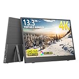 ポータブルモニター、13.3インチ4K USB C