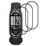 対応 Xiaomi Smart Band 10 フイルム 【3枚セット-高 品質】 Xiaomi スマートバンド10 保護フィルム 画面保護シート 液晶シール カバー 液晶保護 ソフト 【 PET複合材 炭素繊維 3D曲面カバー 耐衝撃 超薄 気泡ゼロ 高感度 撥油性 指紋防止 超耐久 】 TZ-BMMIB10