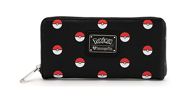 Amazon Loungefly ラウンジフライ ポケモン 長財布 ラウンドジップ Pmwa0023 モンスターボール ブラック マルチカラー 並行輸入品 Lounge Fly ラウンジフライ 財布