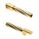 [LayLax]G19ノンリコイル フルートアウターバレルNEO][ゴールド][Gen3/4対応]エアガン用アクセサリー 東京マルイ対応