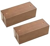 桐ケーブルボックス 2個セット ブラウン 桐天然木 日本製 IW-0006
