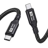 USB Type C ケーブル 1M 100W PD急速充電 20Gbpsデータ転送 USB C to Cケーブル USB 3.2 Gen2規格 MacBook、iPad、Xperia、Galaxy、Pixel等タイプc機種対応