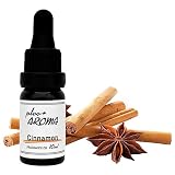 プルプラ 国産 アロマオイル 10ml ガラススポイト 遮光瓶 お試しサンプル付き アロマディフューザー用 アロマストーン用 (シナモン)