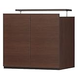 por-5560dudk　sil-por-5560dudk　上置（単体使用不可）　キャビネット サイドボード リビングボード 飾り棚　おしゃれ 安い かわいい　ブラウン 茶色　幅60cmまで　シンプル モダン　　ポルターレ