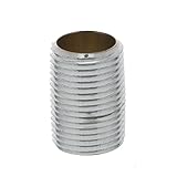 Aqua Plumb 3020 3/8" Close Chrome Plated Brass Nipple [並行輸入品]