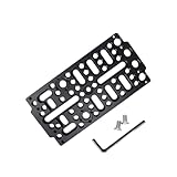 NICEYRIG カメラチーズプレート チーズマウントプレート アルミニウム合金材質 様々なアクセサリーをインストール可能 ビデオカメラプレート ―578