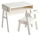 ネイキッズ ピックス スタディセット 幅60×高さ50cm ホワイトナチュラル KDS-2641WH