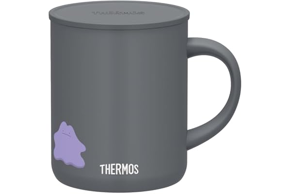 サーモス 真空断熱マグカップ 350ml メタモン ストーンブラック JDG-351PK（ポケモンシリーズ) STB