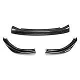 FRPファイバーガラス+カーボンファイバーfor Nissan z34 370z kouki LateモデルJDMフロントバンパー下部リップ3pcs