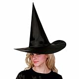 モサンクス10個入り大人用レディースブラック魔女帽子ハロウィンコスチュームアクセサリーのキャップ